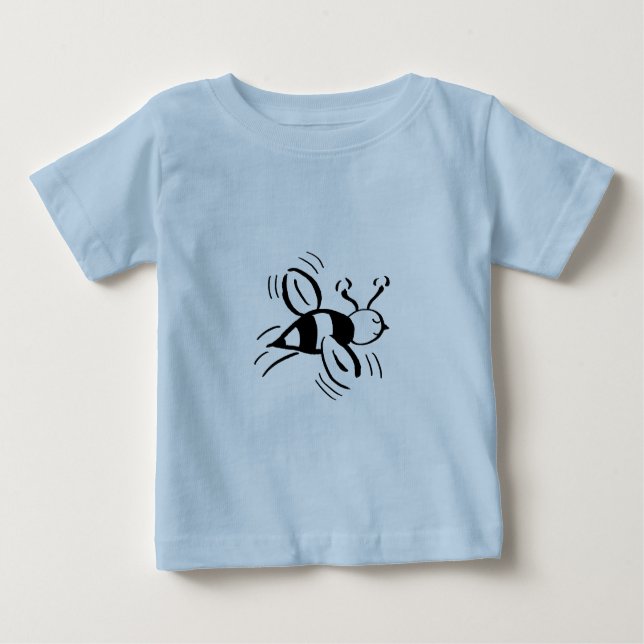 T-shirt Pour Bébé favori Bee Free 01 (Devant)