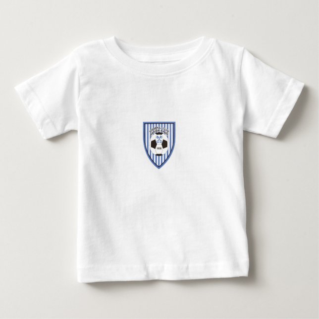 T-shirt Pour Bébé FC joues à l'Aare : Baby-Longarm-Shirt (6 Mt) (Devant)