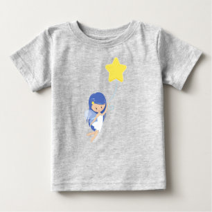 T-shirt Pour Bébé Fée De Fécule, Fée Mignonne, Fée Avec Ballons