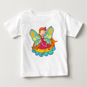 T-shirt Pour Bébé Fée de jardin