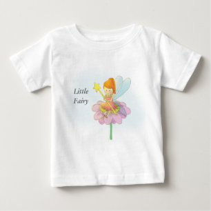 T-shirt Pour Bébé Fée magique mignonne et colorée pour bébés filles