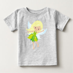 T-shirt Pour Bébé Fée mignonne, Cheveux blond, Fée magique, Fée de f