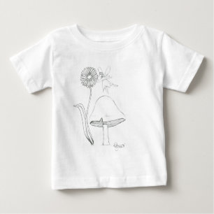 T-shirt Pour Bébé Fée violette