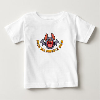 T-shirt Pour Bébé Feed Me Sweets Now