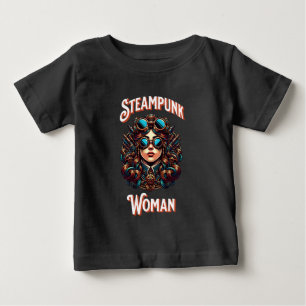 T-shirt Pour Bébé Femme Steampunk