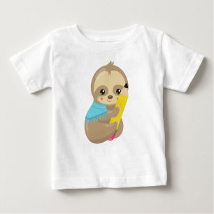 T-shirt Pour Bébé Fente d'école, Jolie fentes, Fente bébé, Stylo, Cr