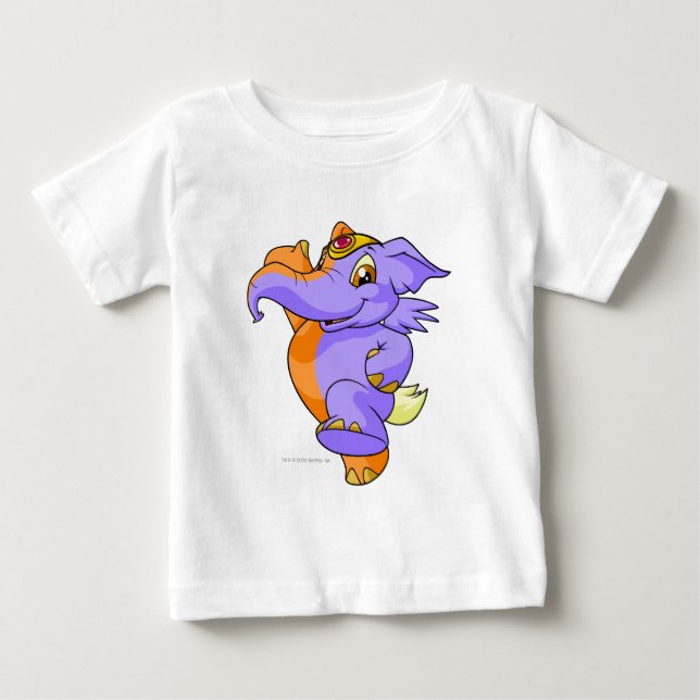 T-shirt Pour Bébé Fente d'Elephante (Devant)