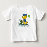 T-shirt Pour Bébé Ferald et Baby Lizard Birthday Kid<br><div class="desc">Basé sur les personnages Ferald créés par ©Keith Williams</div>