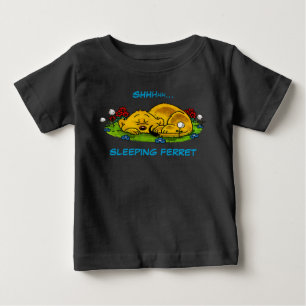 T-shirt Pour Bébé Ferald   Sac fourre-tout du furet dormant