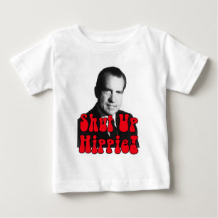 T-shirt Pour Bébé Fermez la hippie -- Richard Nixon