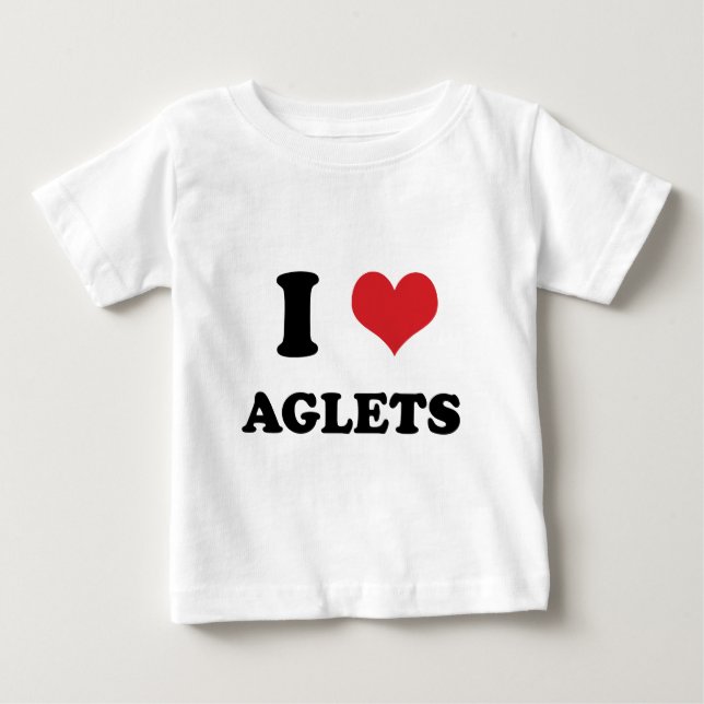 T-shirt Pour Bébé Ferrets I (de coeur) (Devant)