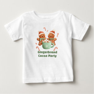T-shirt Pour Bébé Fête au cacao pain d'épice