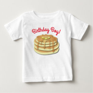 T-shirt Pour Bébé Fête d'anniversaire de Pancake