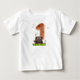 T-shirt Pour Bébé Fête d'anniversaire personnalisée pour bébés fille