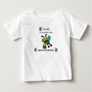 T-shirt Pour Bébé Fête d'anniversaire personnalisée sur le thème de 