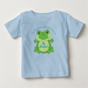 T-shirt Pour Bébé Fête de bébé grenouille bleue