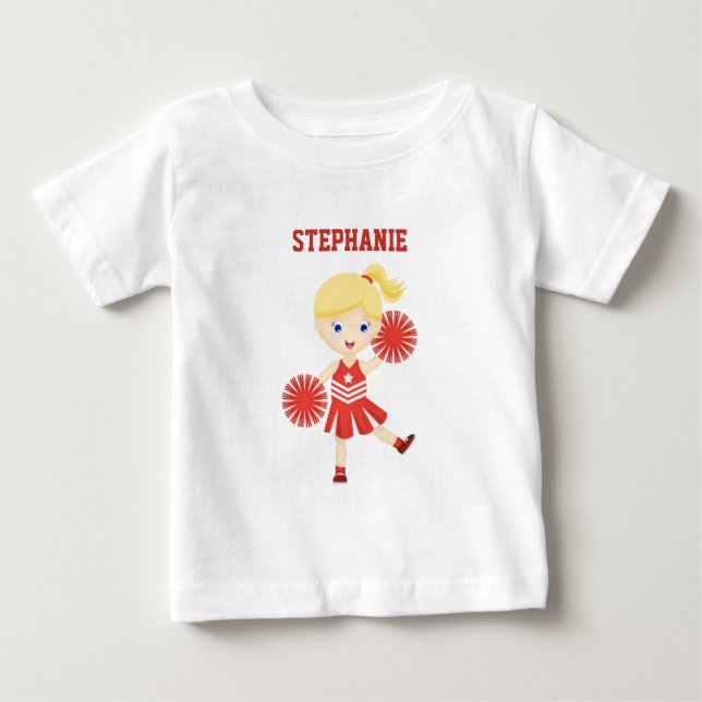 T-shirt Pour Bébé Fête de Cheerleaders (Devant)