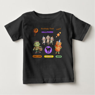 T-shirt Pour Bébé Fête de costume d'Halloween Monstres danse amusant