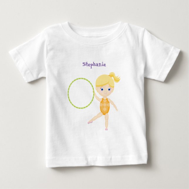 T-shirt Pour Bébé Fête de Gymnastique (Devant)