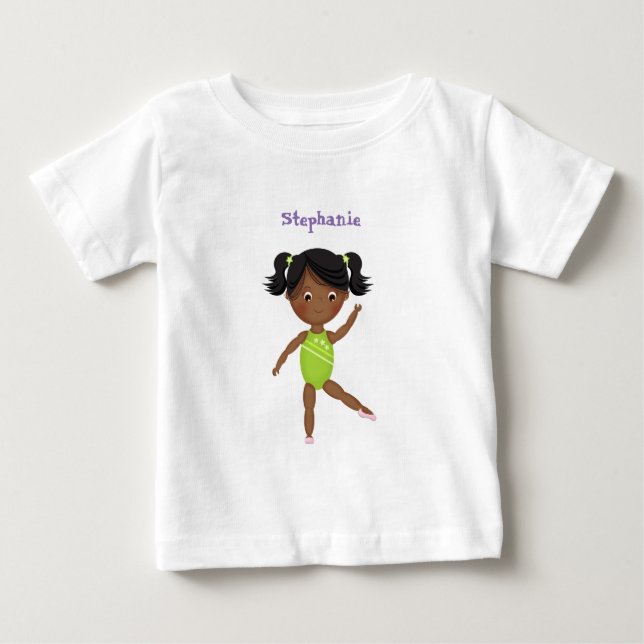 T-shirt Pour Bébé Fête de Gymnastique (Devant)