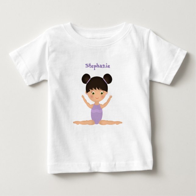 T-shirt Pour Bébé Fête de Gymnastique (Devant)