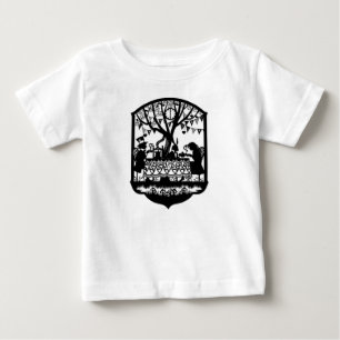 T-shirt Pour Bébé Fête de thé Mad Hatters