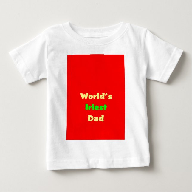 T-shirt Pour Bébé Fête des pères (Devant)
