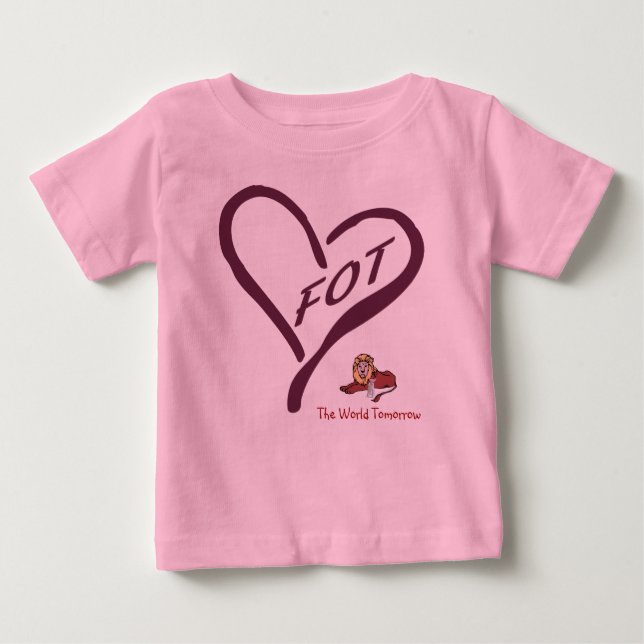 T-shirt Pour Bébé Fête des Tabernacles et du Monde de demain (Devant)
