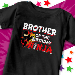 T-shirt Pour Bébé Fête sur le thème de la bande dessinée Frère du Ni
