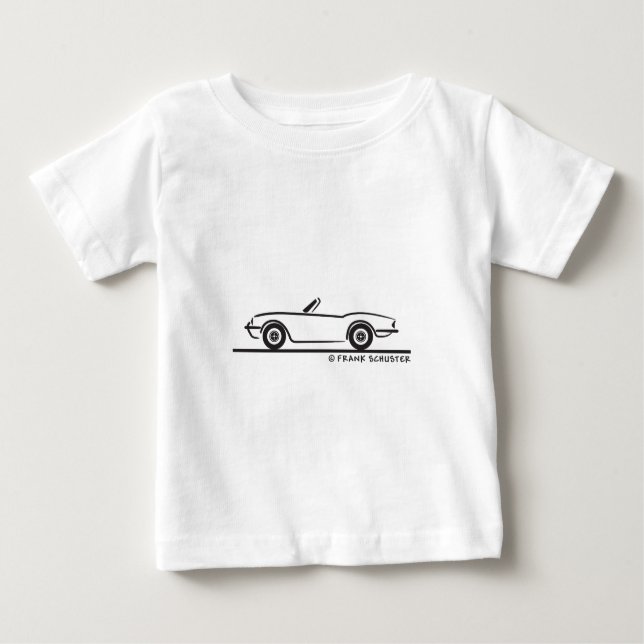 T-shirt Pour Bébé Feu de triomphe (Devant)