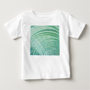 T-shirt Pour Bébé Feuille de palme Plante verte douce