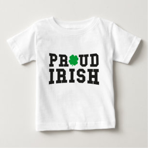 T-shirt Pour Bébé Fier irlandais