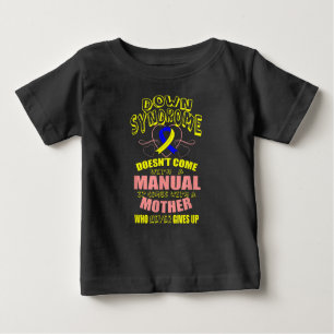 T-shirt Pour Bébé Fier Maman Journée mondiale du syndrome de Down