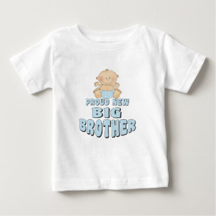 T-shirt Pour Bébé Fier nouveau grand frère garçon