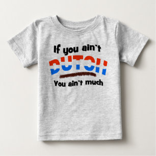 T-shirt Pour Bébé Fileper néerlandais