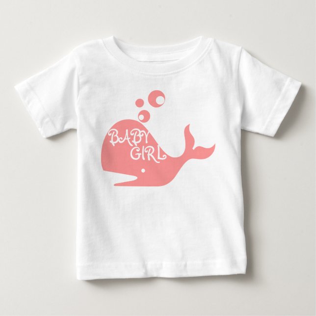 T-shirt Pour Bébé Fille bébé T (Devant)