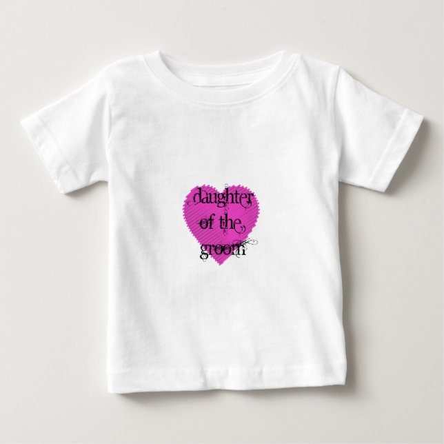 T-shirt Pour Bébé Fille de la chambre (Devant)