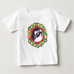 T-shirt Pour Bébé Fille de zen d'escalade de roche