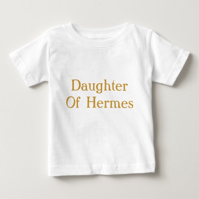 T-shirt Pour Bébé Fille d'Hermes - Dieu grec (Devant)