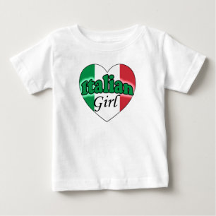 T-shirt Pour Bébé Fille italienne