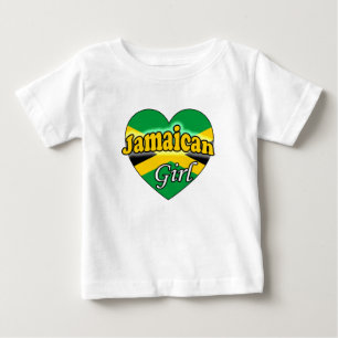 T-shirt Pour Bébé Fille Jamaïcaine