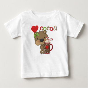 T-shirt Pour Bébé Fille Ours Cocaca Amour