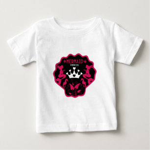 T-shirt Pour Bébé Fille Sirène Princesse