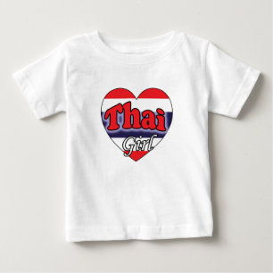T-shirt Pour Bébé Fille thaïlandaise