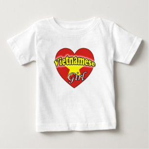 T-shirt Pour Bébé Fille vietnamienne
