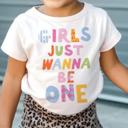 T-shirt Pour Bébé Filles Rétro Veulent Tout Simplement Être Une Prép