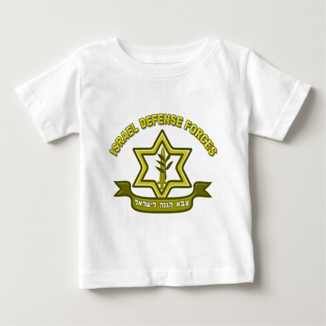 T-shirt Pour Bébé Film encreur - Insignes de forces de défense de (Devant)