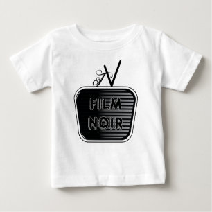 T-shirt Pour Bébé Film Noir