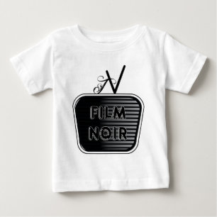 T-shirt Pour Bébé Film Noir