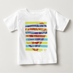 T-shirt Pour Bébé Filmstrip Supergirl